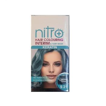 شامپو رنگ مو نیترو پلاس | Nitro Plus شماره 9.21 (سبز آبی) حجم 150 میل