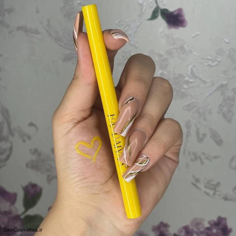 تصویر خط چشم ماژیکی هندیان Handaiyan Colored Eyeliner Marker Pack