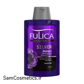 تصویر شامپو ضد زردی مو سیلور فولیکا 200 میلی لیتر Silver Fulica anti-yellowing hair shampoo 200 ml
