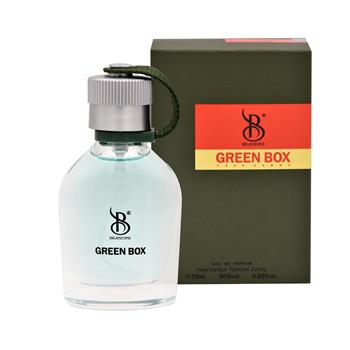 ادکلن مردانه مینیاتوری گرین باکس Green box حجم 25 میل