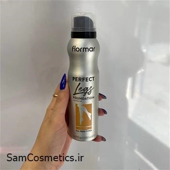 اسپری کرم پودری برنزه کننده پا پرفکت فلورمار | Flormar مدل Light 01 حجم 150 میل