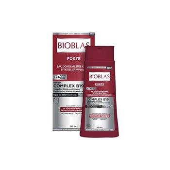 شامپو گیاهی ضد ریزش مو بیوبلاس | Bioblas مدل Forte Complex B19 مناسب انواع مو حجم 360 میل