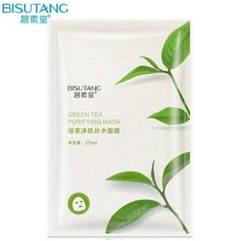 ماسک ورقه ای BISUTANC مدل چای سبز