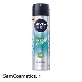 اسپری ضد تعریق مردانه نیوآ | Nivea مدل Fresh Kick حجم 150 میل