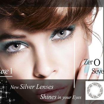 لنز رنگی فصلی ZeroSeven رنگ silver luxe 1 - 304
