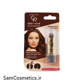 استیک پوشاننده موهای سفید گلدن رز | Golden Rose رنگ 06 Light Brown