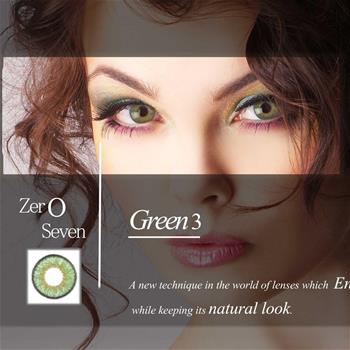 لنز رنگی فصلی ZeroSeven رنگ green 3 - 121