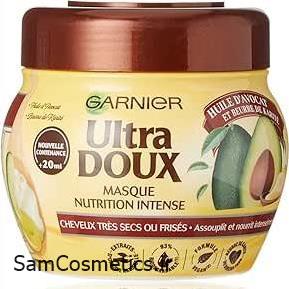 ماسک مو داخل حمام تغذیه کننده گارنیر | Garnier مدل Ultra Doux موهای خشک آووکادو حجم 300 میل