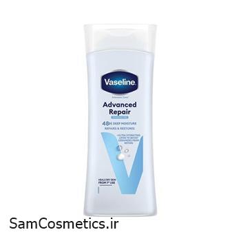 لوسیون بدن وازلین | Vaseline مدل ADVANCED REPAIR حجم 200 میل