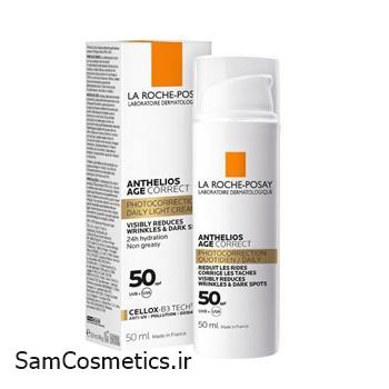 ضد آفتاب پمپی لاروش پوزای | La Roche Posay مدل +SPF50 مناسب پوست حساس حجم 50 میل