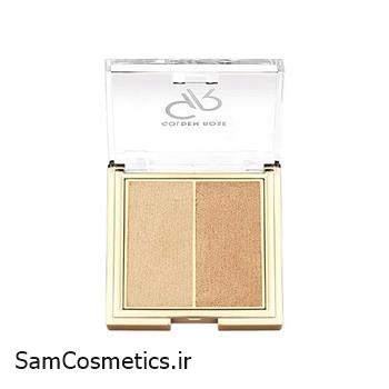 هایلایتر دو تایی گلدن رز | Golden Rose مدل SO GLOW شماره 102 رنگ SUNSHINE