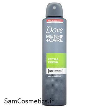 اسپری ضد تعریق مردانه داو | Dove مدل Extra Fresh حجم 250 میل