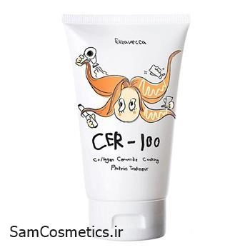 کرم مو الیزاوکا کلاژن پروتئین حجم 100 میل | Elizavecca CER-100 Collagen Protein Treatment 100ml