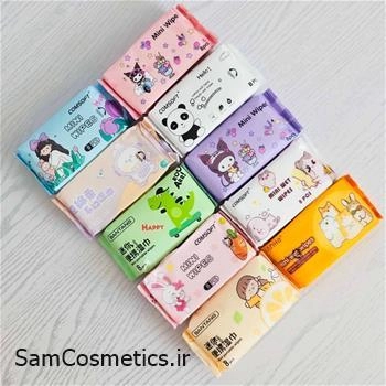 دستمال مرطوب پاک کننده آرایش مینی Dogs