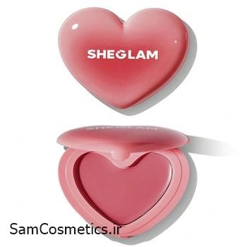 رژگونه کرمی شیگلم مدل قلبی | SHEGLAM Playing Cupid | رنگ Adorn
