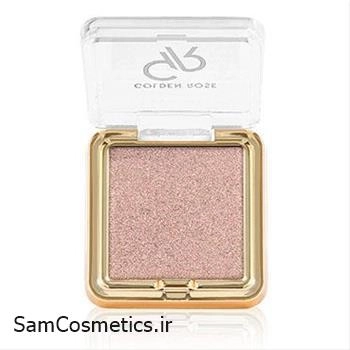 سایه شاین تکی گلدن رز مدل Sparkle Glow کد 54 (mercury) | Golden Rose Eyeshadow