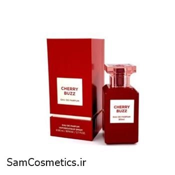 ادکلن زنانه و مردانه فراگرانس ورد رایحه چری باز حجم 80 میل | Fragrance World Unisex Cherry Buzz