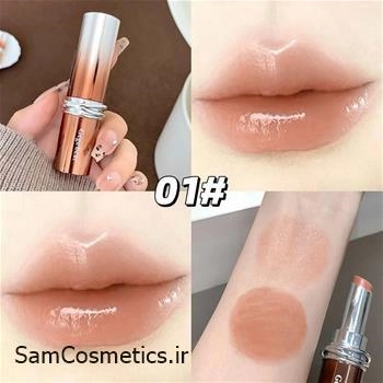 رژ لب آکوا اسنس گی گی بیر کد 01 | GEGE BEAR Aqua Essence Lipstick