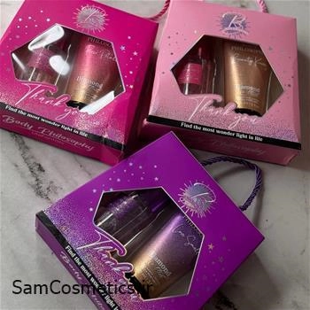 پک لوسیون و بادی اسپلش مینی شاین Diamond مدل Beauty Kiss