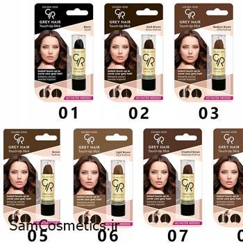 استیک پوشاننده موهای سفید گلدن رز | Golden Rose رنگ 06 Light Brown