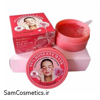 ماسک پچ زیر و روی چشم کیس بیوتی | Kiss Beauty مدل گل رز بسته 60 عددی