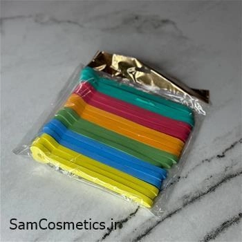 بیگودی فومی رنگی قلبی 18 عددی