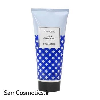 لوسیون بدن کارلوتا | CARLOTTA مدل Blue Gingham حجم 250 میل
