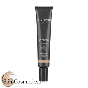 بی بی کرم الیکس اوین SPF15 کد 40 (MEDIUOM TO DARK) حجم 30 میل | Alix Avien Vegan BB Cream