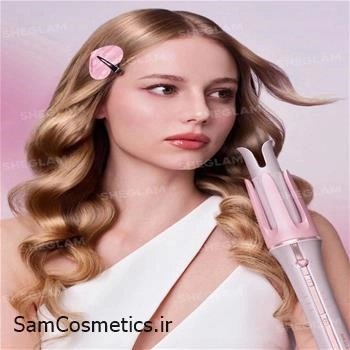 دستگاه فر کننده مو شیگلم | SHEGLAM مدل baby pink سایز 32 میلی متر