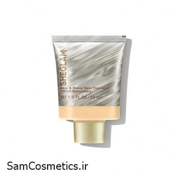 تینت پوست شیگلم | SHEGLAM مدل DEW & DONE حاوی SPF 20 رنگ Buttercream حجم 30 میل