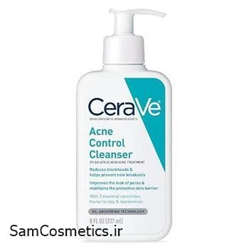 ژل شست‌وشوی ضدجوش سراوی پوست چرب و جوشدار حجم 236 میل | CeraVe Acne Control Cleanser