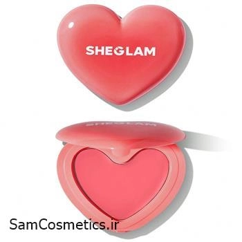 رژگونه کرمی شیگلم مدل قلبی | SHEGLAM Playing Cupid | رنگ Delight