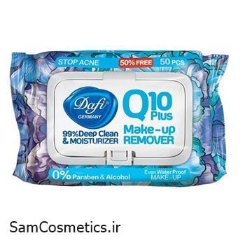 دستمال مرطوب Q10 دافی درب دار گل