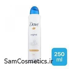 اسپری ضد تعریق زنانه داو | Dove مدل Original حجم 250 میل