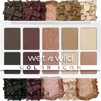 پالت سایه چشم 10 رنگ وت اند وایلد مدل Color Icon رنگ Wet n Wild | Nude Awakening