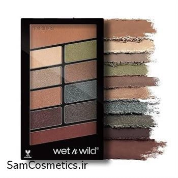 پالت سایه چشم 10 رنگ وت اند وایلد مدل Comfort Zone حجم 8.5 گرم | Wet n Wild Color Icon