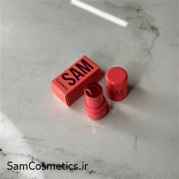 تینت لب و گونه ژله ای سام کازمتیکز | Sam Cosmetis رنگ گلبهی (SPRITZ)