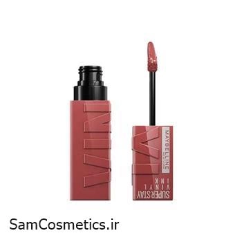 رژ لب مایع میبلین | Maybelline مدل SuperStay Vinyl Ink رنگ 115 PEPPY