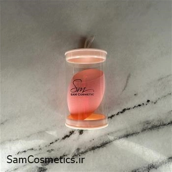 اسفنج (بیوتی بلندر) آرایشی سام کازمتیکز | Sam Cosmetis مدل سرکج گلبهی sm05