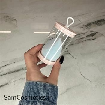 اسفنج (بیوتی بلندر) آرایشی سام کازمتیکز | Sam Cosmetis مدل فیبر آبی sm02