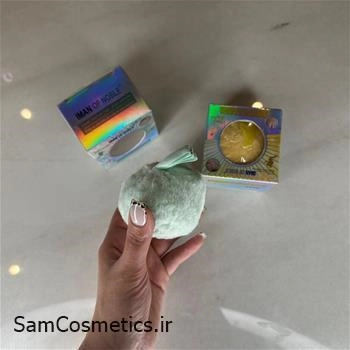 هایلایتر پودری توپی IMAN OF NOBEL رنگ صورتی