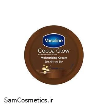 کرم بدن وازلین | vaseline  مدل cocoa glow حجم 75 میل
