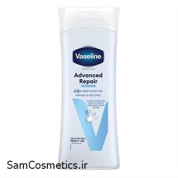 لوسیون بدن وازلین | Vaseline مدل ADVANCED REPAIR حجم 200 میل