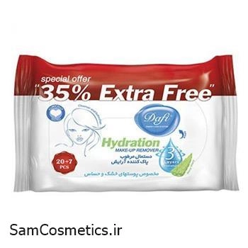 دستمال مرطوب دافی مخصوص پوست خشک و حساس