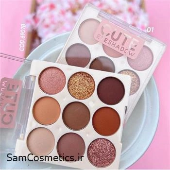 پالت سایه 9 رنگ Sevencool کد 01