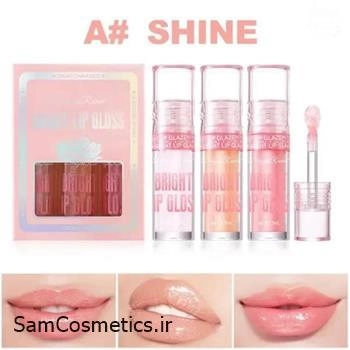 پک 3 عددی برق لب (لیپ گلاس) شاین دراگون | Dragon کد A