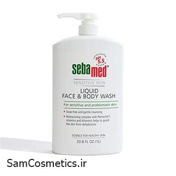 شامپو صورت و بدن seba med حجم 1000 میل