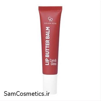 کره لب گلدن رز شماره 07 (Peachy Glow) | Golden Rose Lip Butter Balm