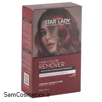 ریمور رنگ مو استارلیدی حجم 200 میل | Star Lady Hair Color Remover | بی رنگ کننده مو