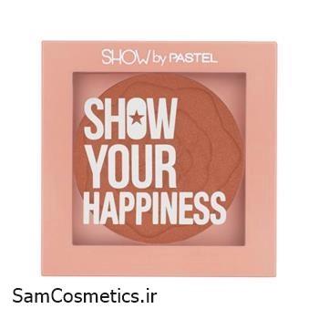 رژگونه پودری پاستل | Pastel Show Your Happiness Blush | کد 204 Polite